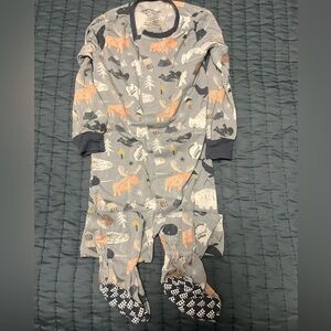 Magnetic me, one piece PJ with footsies.